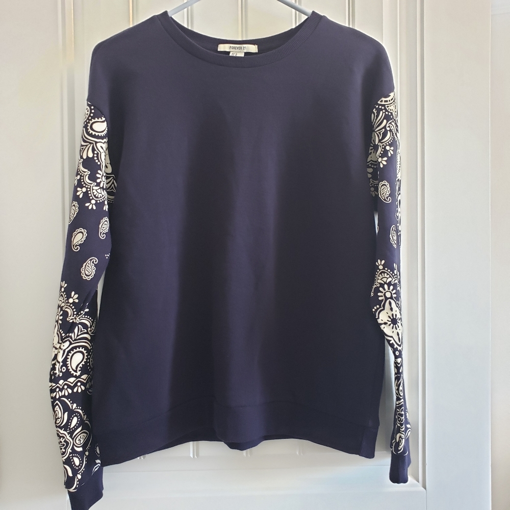 Forever 21 Cotton Sweatshirt